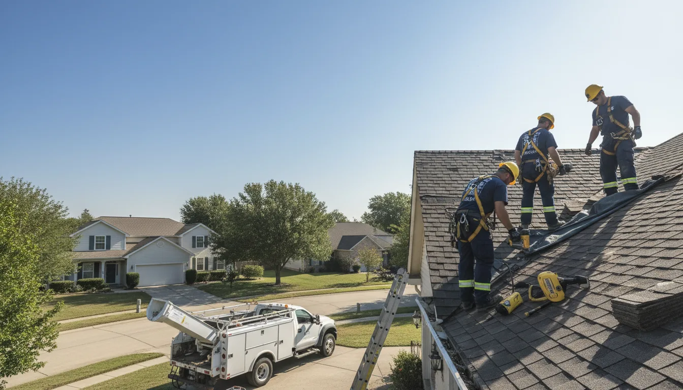 Emergency Roof Repair in Sandoval, IL near me